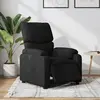 vidaXL Fauteuil inclinable électrique Noir Tissu