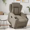 vidaXL Vidaxl Fauteuil Inclinable Cappuccino Similicuir