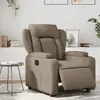 vidaXL Vidaxl Fauteuil Inclinable Électrique Cappuccino Similicuir