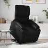 vidaXL Fauteuil inclinable électrique noir similicuir