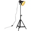 vidaXL Lampadaire 25 W noir 35x35x65/95 cm E27