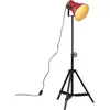 vidaXL Lampadaire 25 W rouge délavé 35x35x65/95 cm E27