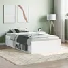 vidaXL Cadre de lit blanc 100x200 cm