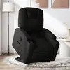 vidaXL Fauteuil inclinable électrique noir tissu