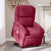 vidaXL Vidaxl Fauteuil De Massage Inclinable Rouge Bordeaux Velours