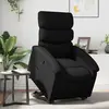 vidaXL Fauteuil inclinable Noir Similicuir
