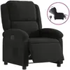 vidaXL Fauteuil inclinable électrique Noir Tissu