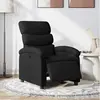 vidaXL Fauteuil inclinable électrique Noir Tissu