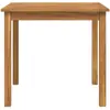 vidaXL Ensemble à manger de jardin 5 pcs Bois d'acacia solide