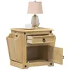 vidaXL Table de chevet Corona 45x35x47,5 cm bois de pin massif