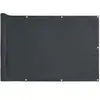 Cran d'intimité de jardin anthracite 600x75 cm pvc Vidaxl Anthracite