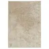 vidaXL Tapis ISTAN à poils longs aspect brillant beige 160x230 cm