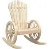 Vidaxl - Chaises à bascule Adirondack 2 pcs bois de sapin massif Brun