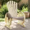 Vidaxl chaises de jardin adirondack lot de 4 bois de sapin massif
