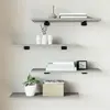 vidaXL Étagères murales 4 pcs sonoma gris 60x20x1,5 cm bois ingénierie