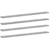 vidaXL Étagères murales 4 pcs sonoma gris 100x10x1,5cm bois ingénierie