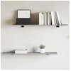 vidaXL Étagères murales 4 pcs sonoma gris 100x20x1,5cm bois ingénierie