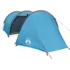 vidaXL Vidaxl Tente De Camping Tunnel 4 Personnes Bleu Imperméable