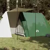vidaXL Vidaxl Tente De Camping 3 Personnes Vert Imperméable