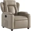 vidaXL Vidaxl Fauteuil Inclinable Cappuccino Similicuir