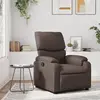 vidaXL Fauteuil inclinable Marron Similicuir