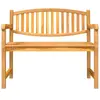 vidaXL Ensemble à manger de jardin 4 pcs Bois de teck massif