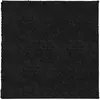 vidaXL Tapis shaggy PAMPLONA poils longs moderne noir 120x120 cm