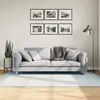 vidaXL Tapis HUARTE à poils courts doux et lavable bleu 140x200 cm