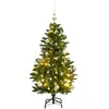 Vidaxl - Sapin de Noël artificiel articulé 150 led et boules 150 cm
