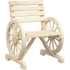 vidaXL Chaises de jardin Bois de sapin massif