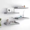 vidaXL Cadre de lit tête de lit gris béton 90x190 cm bois ingénierie