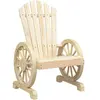 vidaXL Chaise de jardin Adirondack bois de sapin massif