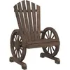vidaXL Chaise de jardin Adirondack bois de sapin massif