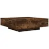 vidaXL Table basse chêne fumé 100x100x31 cm bois d'ingénierie