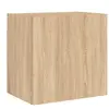 vidaXL Meuble TV mural chêne sonoma 40,5x30x40 cm bois d'ingénierie