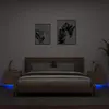 vidaXL Tables de chevet murales avec lumières LED 2 pcs chêne sonoma
