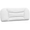 vidaXL Coussin de tête de lit blanc 100 cm similicuir