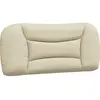 vidaXL Coussin de tête de lit crème 80 cm tissu