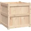 vidaXL Jardinière d'extérieur 60x60x60 cm bois de pin massif