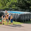 INTEX Ensemble de piscine Ultra XTR Frame Rectangulaire 549x274x132 cm