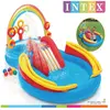 Piscine gonflable Rainbow Ring Play Center 297x193x135cm 57453NP INTEX