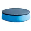 Intex Couverture de piscine ronde 396 cm - Bleu marine