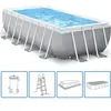 Jeu de piscine rectangulaire Prism Frame 488x244x107 cm 26792GN Intex
