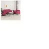 vidaXL Ensemble de canapés 3 pcs rouge bordeaux velours