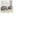 vidaXL Ensemble de canapés 3 pcs avec coussins taupe tissu