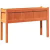 vidaXL Jardinières avec pieds et pieds 110x31x70 cm bois de pin massif