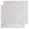 Lot de 2 langes Tender Clover (65 x 65 cm)