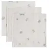 Lot de 3 mini lange Tender Linen-Clover (30 x 30 cm)