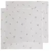 Lot de 2 langes Tender Clover (115 x 115 cm)