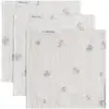 Baby's Only Lot de 3 mini lange Tender Clover (30 x 30 cm)